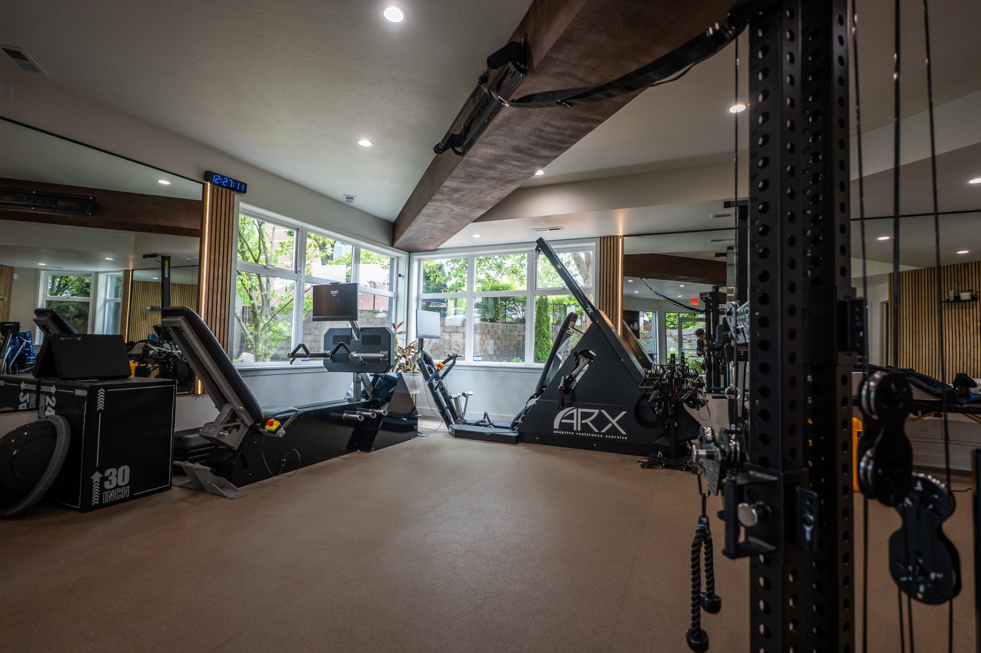 ARX and cable rack area at NextGym